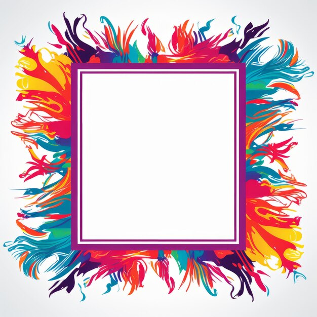 Photo colorful abstract frame vector price 1 credit usd 1