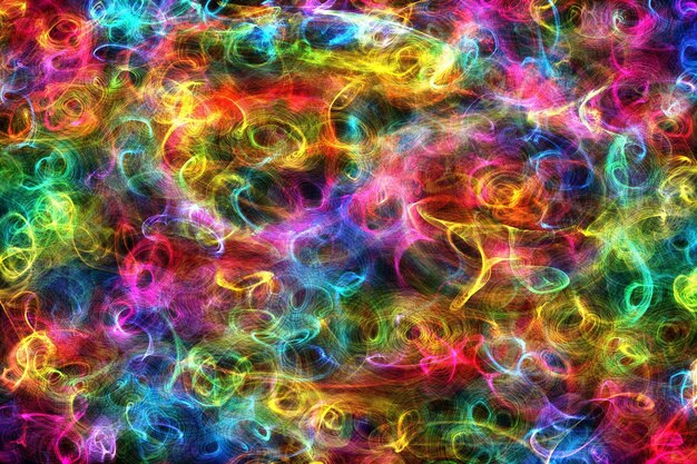 Photo colorful abstract fumes