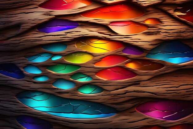 Colorful abstract geometric background colorful artistic glass