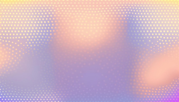 Photo colorful abstract geometric background with dot shapes pointillism style created with generative ai technology