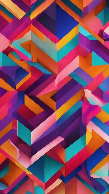 Colorful abstract geometric background