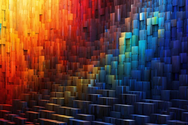 Colorful abstract geometric background