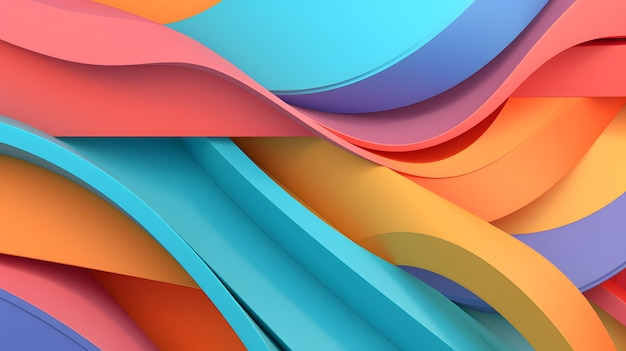 colorful abstract geometric background