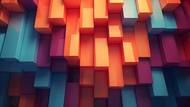 colorful abstract geometric background