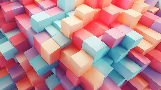 colorful abstract geometric background