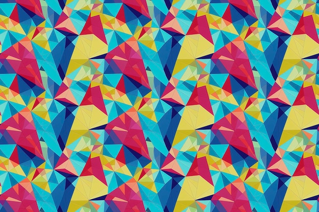 Colorful abstract geometric background