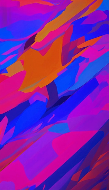 Colorful abstract geometric gradient background