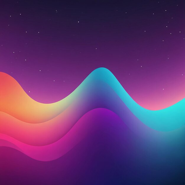 Colorful abstract gradient background