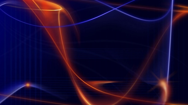 a colorful abstract image of a blue and orange abstract background
