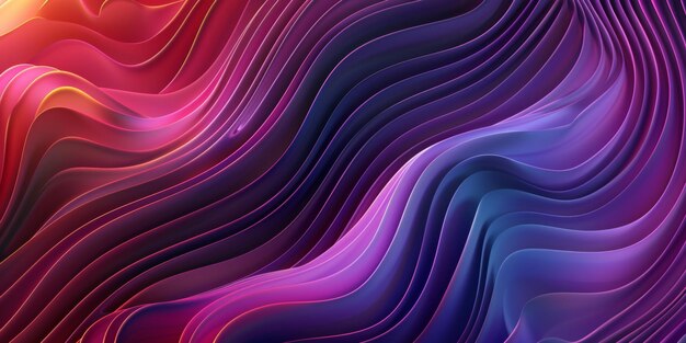 A colorful abstract image of a wave with purple and blue colors stock background