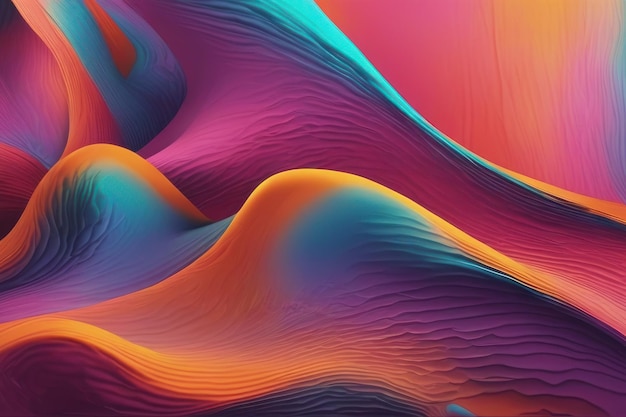 Colorful abstract motions wallpaper