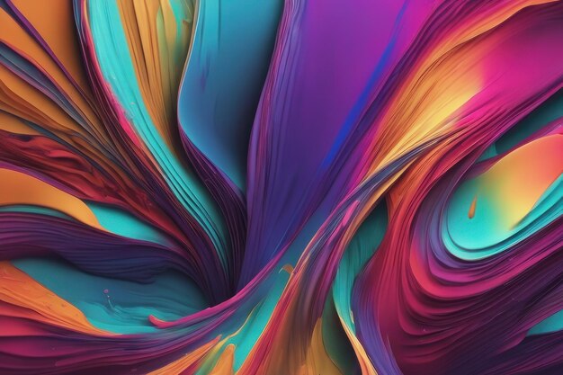 Colorful abstract motions wallpaper