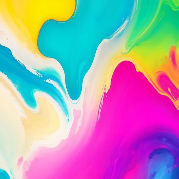 Colorful abstract paint background