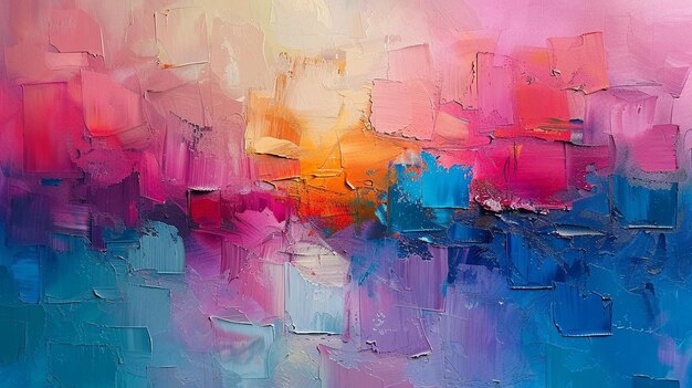 colorful abstract painting for the background