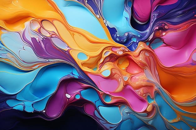 Colorful abstract painting background