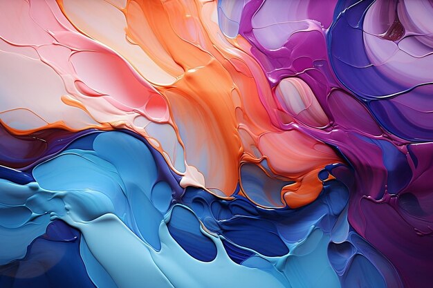 Colorful abstract painting background