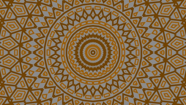 a colorful, abstract pattern of mandalas.