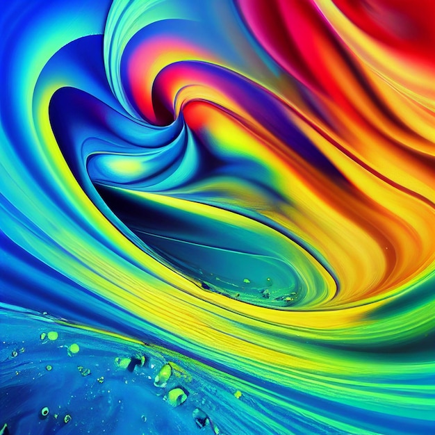 Colorful abstract shapes background wallpaper psychedelic