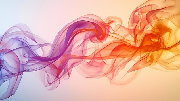 colorful abstract smoke background