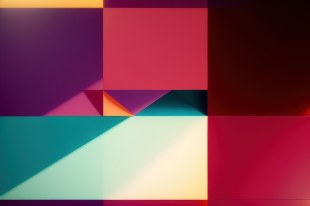 Colorful abstract square background