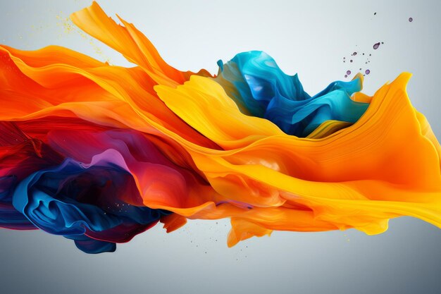 Colorful Abstract Swirl