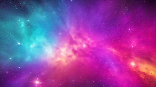 Colorful abstract universe textured background