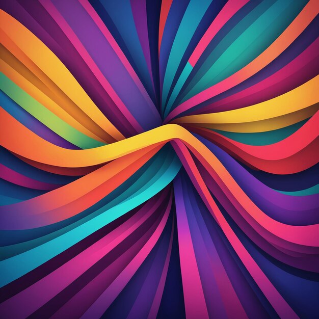 Colorful abstract wallpaper illustration