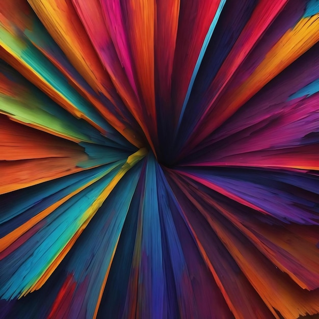 Photo a colorful abstract wallpaper with a dark background and a colorful background