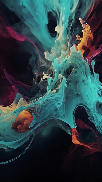 Colorful abstract wallpaper