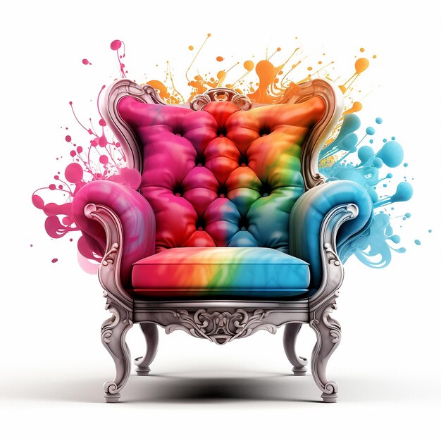 Colorful Armchair