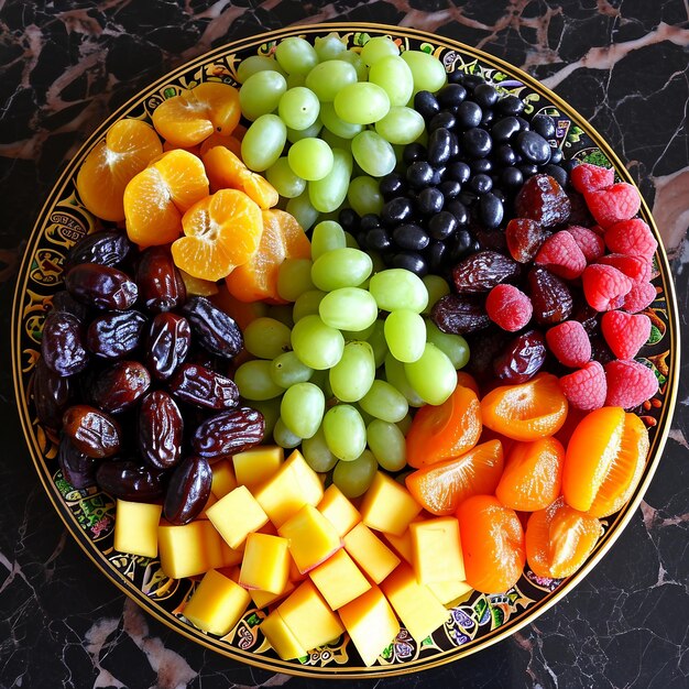 Colorful Array of Fruits