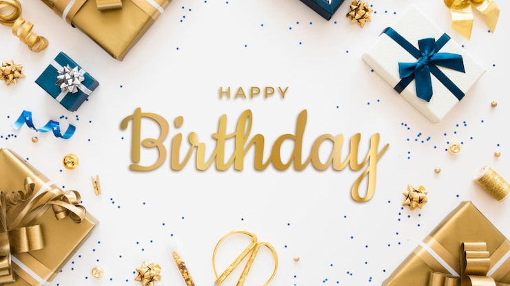 Photo 誕生日パーティーのお祝いのためのカラフルな品揃え