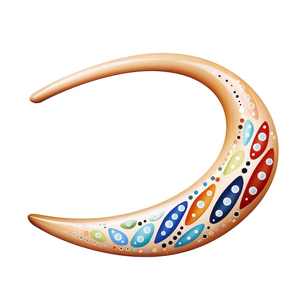 Foto coloroso giocattolo australiano per lanciare boomerang toni di legno naturale legno cu oggetti creativi tradizionali