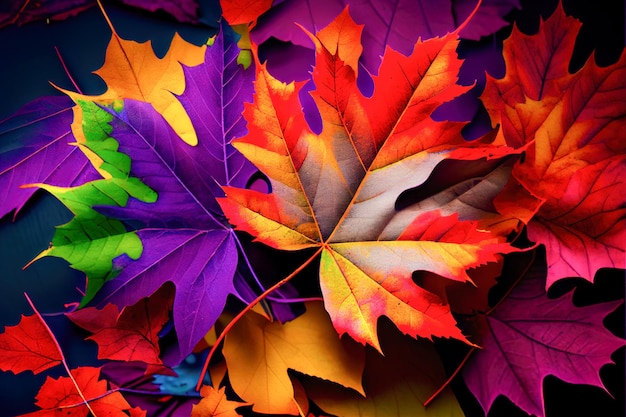 Colorful autumn leaves wallpapers that are high definition