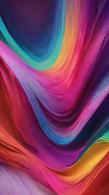 Colorful backdrop with gradation of colors