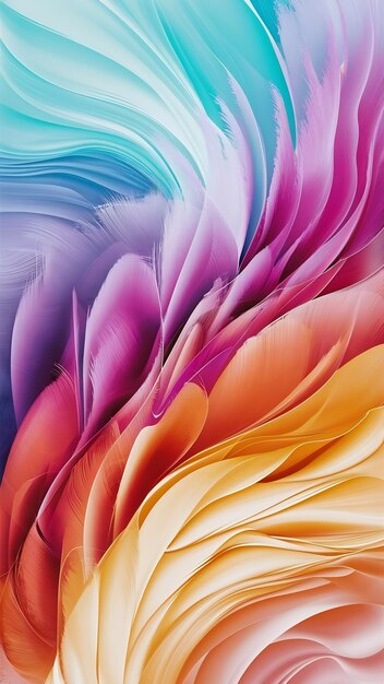 Colorful backdrop with gradation of colors