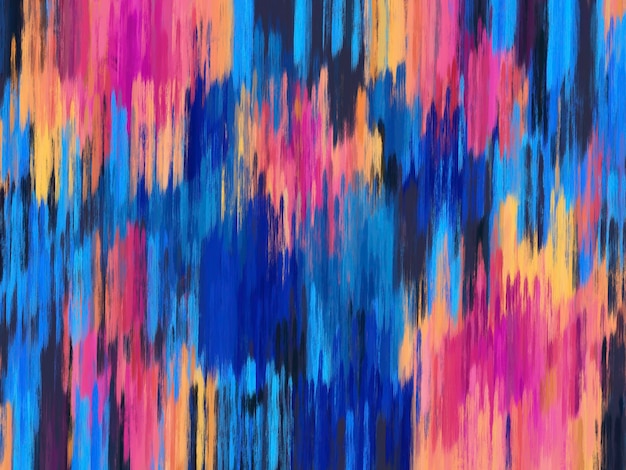 Colorful background abstract brush line