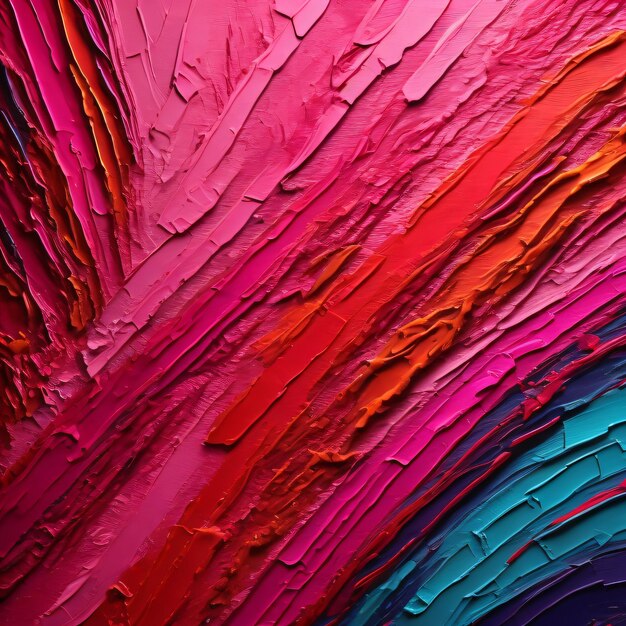 A colorful background of purple and pink paint with a few colors