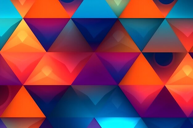 A colorful background of the pyramids made by the artist of the artist.