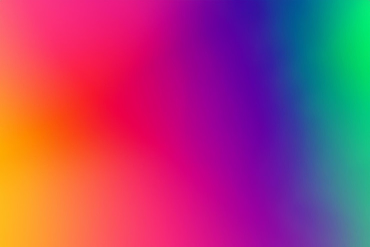 Photo a colorful background of rainbow colored squares with a rainbow colored background