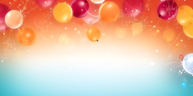 A colorful background with balloons and the word balloon on it