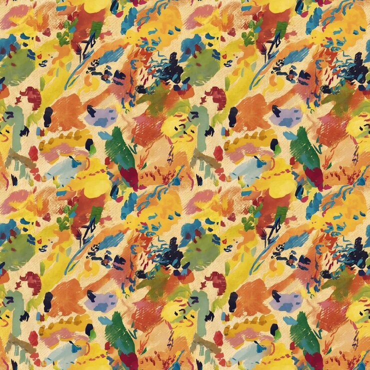 फोटो a colorful background with a bear and a bear on it