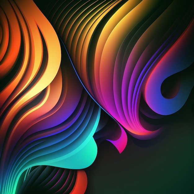 A colorful background with a black background and a black background.