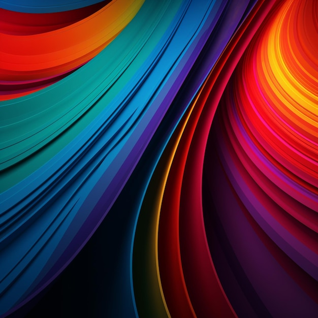 A colorful background with a black background and a blue background.