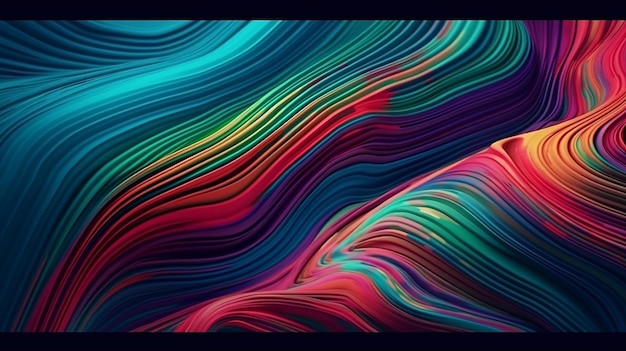 A colorful background with a black background and a colorful background with a black border.