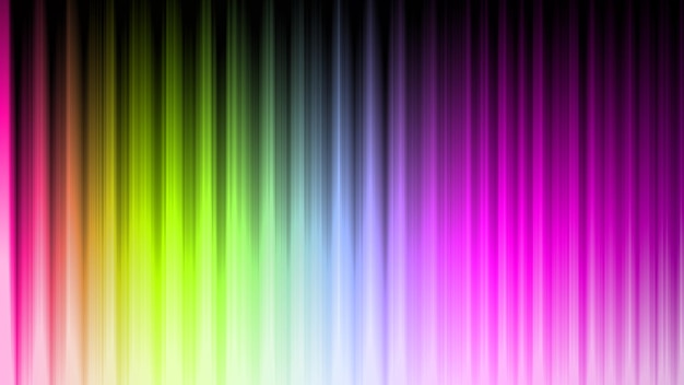 A colorful background with a black background and a neon light.