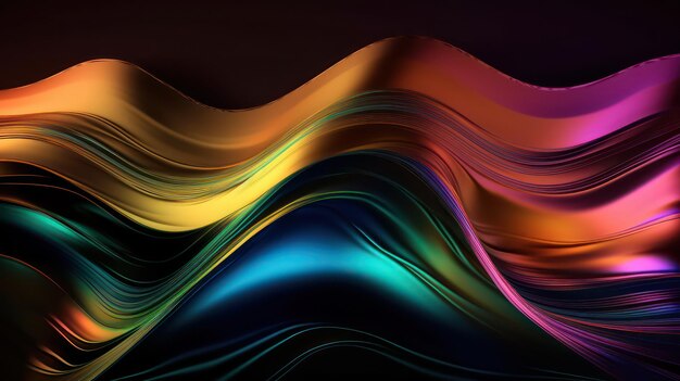 A colorful background with a black background.