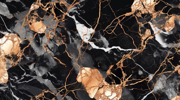 검은색과 금색의 대리석 텍스처와 함께 다채로운 배경 추상적인 패턴 고해상도