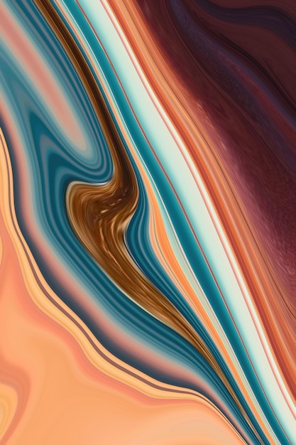 A colorful background with a blue and brown swirls.