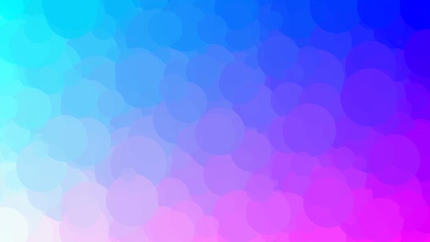 A colorful background with a blue circle in the center